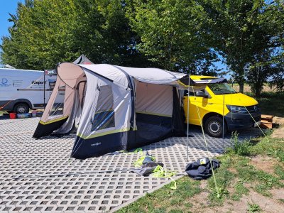 VW Transporter T6 LONG 2.0 TDI 110 kW – CAMPER / 9 míst / TOPENÍ