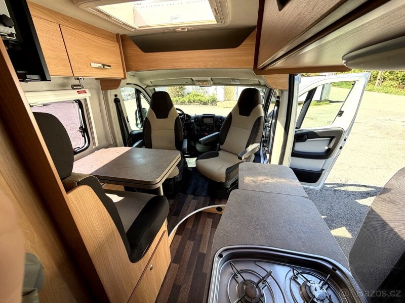Fiat Ducato 2.3 JTD 110 kW KNAUS – 1.majitel MOC HEZKÁ OBYTNÁ DODÁVKA, BEZ POŠKOZENÍ 