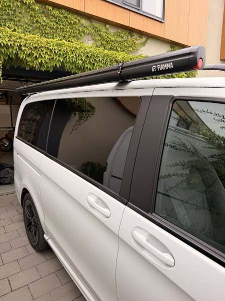 Markýza Fiamma F35 pouzdro černé, plátno šedé 260cm