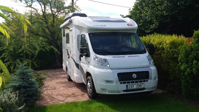 Fiat Ducato- obytný vůz 