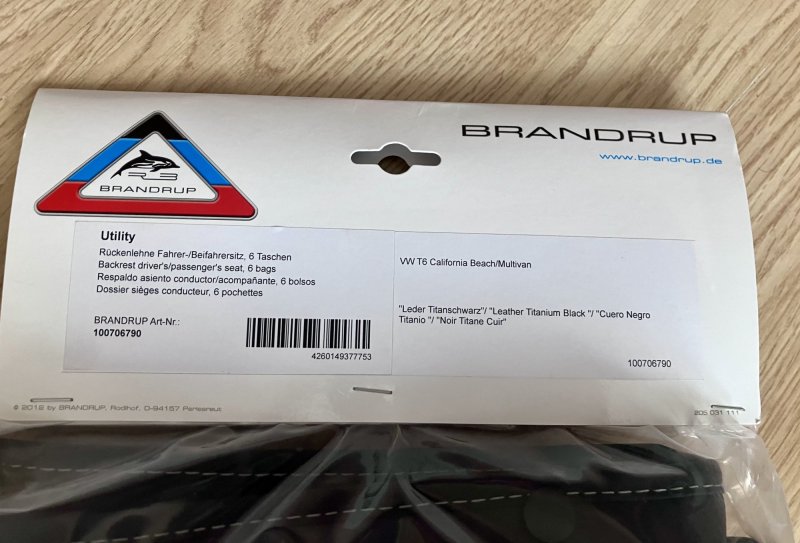 Kapsář Brandrup nový
