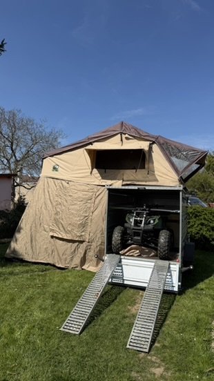 Prodám celokovový vlek , vhodný pro přestavbu třeba pro rybáře