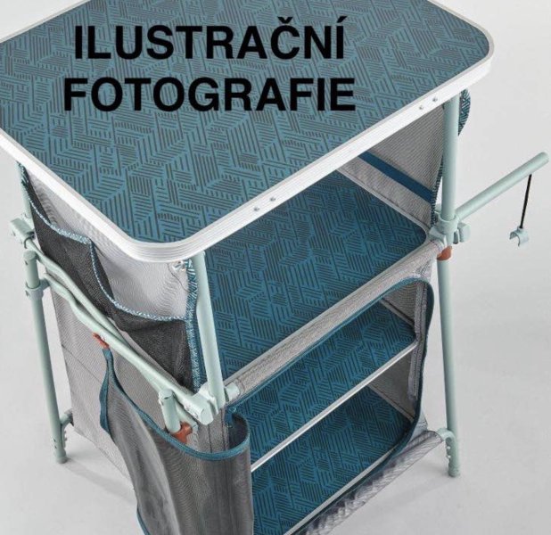 SKLÁDACÍ STOLEK-KUCHYŇKA DECATHLON