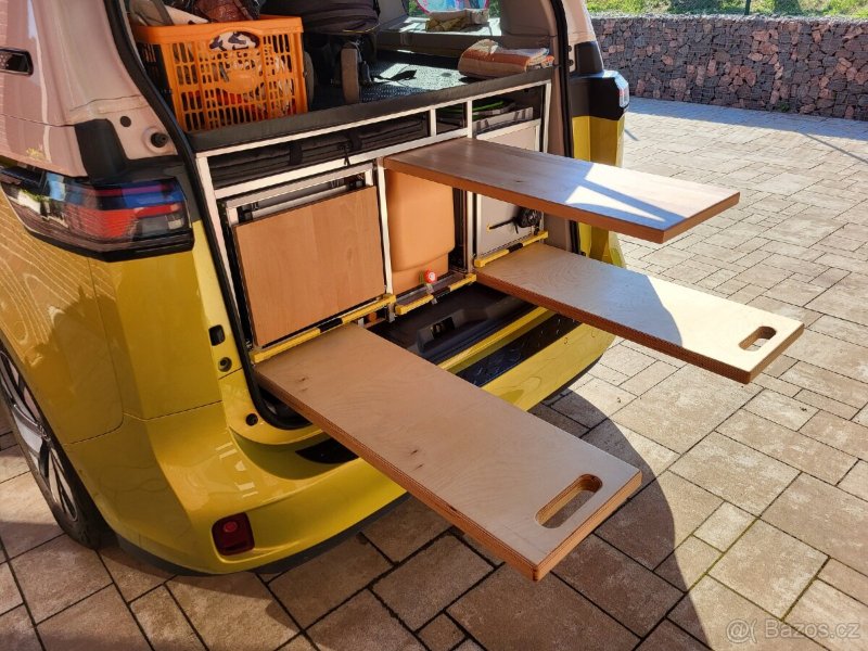 Vestavba campervan kompletní – Dometic, EcoFlow, nepoužitá 