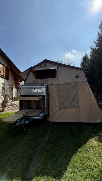 Prodám celokovový vlek , vhodný pro přestavbu třeba pro rybáře