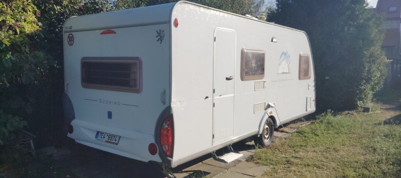Knaus Südwind 550 FSK - 3 palandy, mover, solár, předstan