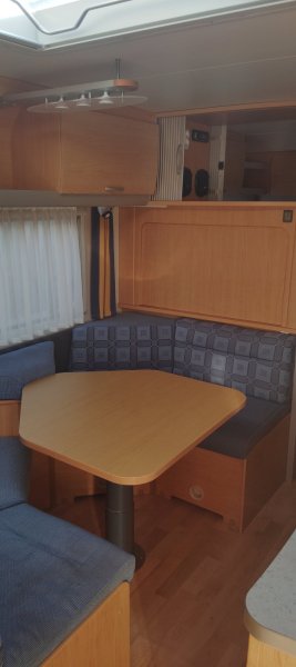 Knaus Südwind 550 FSK - 3 palandy, mover, solár, předstan