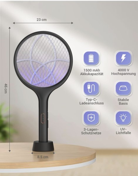 UV lampa na hubení komárů a much