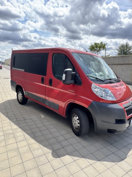 Citroen Jumper 2.2 HDI 2007 – camper, motorka i stěhovák s rampou, 4 místný