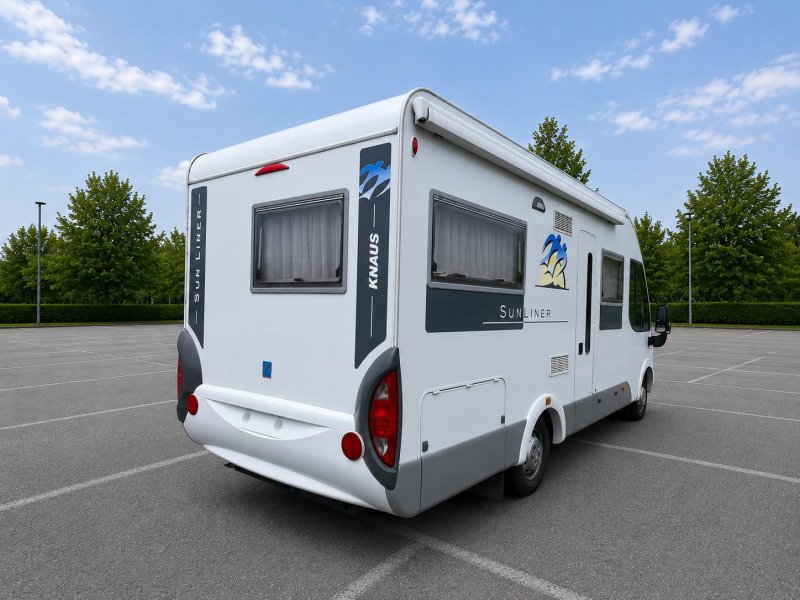 KNAUS SUN LINER   - ZIMNÍ VERZE , JEDEN MAJITEL, TOP STAV