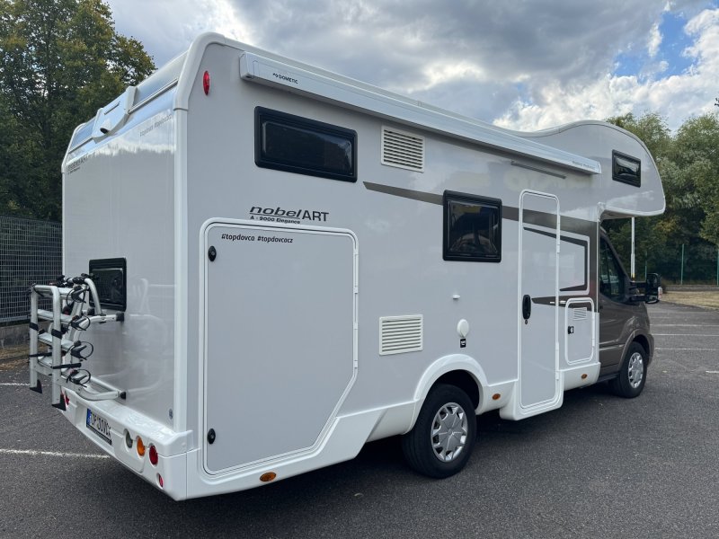 NobelART A-9000 Elegance, obytný vůz, model 2024, Ford Transit 2.0 TDI 96 kW – 6 míst / 6 lůžek