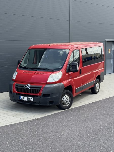 Citroen Jumper 2.2 HDI 2007 – camper, motorka i stěhovák s rampou, 4 místný