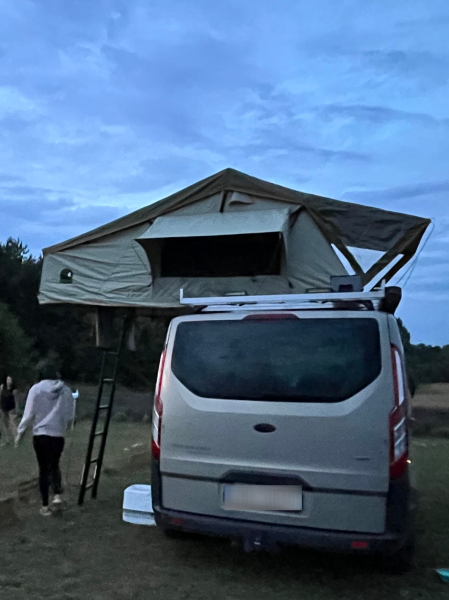 Střešní stan WildCamp Hudson 140 a předsíň