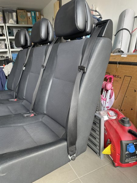Lavice do Mercedes Sprinter