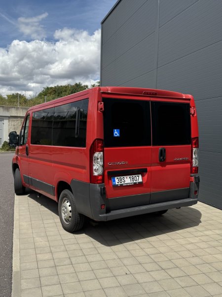 Citroen Jumper 2.2 HDI 2007 – camper, motorka i stěhovák s rampou, 4 místný