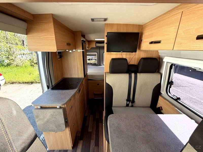 Fiat Ducato 2.3 JTD 110 kW KNAUS – 1.majitel MOC HEZKÁ OBYTNÁ DODÁVKA, BEZ POŠKOZENÍ 