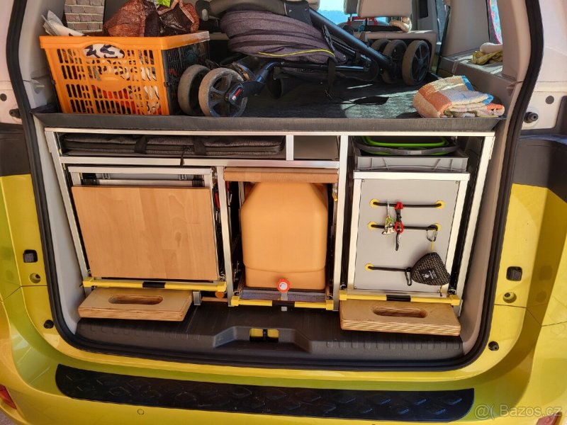 Vestavba campervan kompletní – Dometic, EcoFlow, nepoužitá 