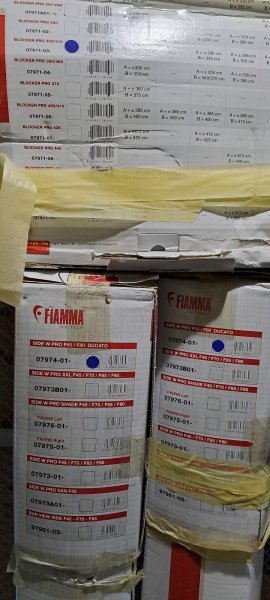  Stěny na markýzu Fiat Ducato maxi