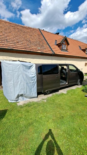 Modulární kempingová vestavba do auta Citroen Spacetourer