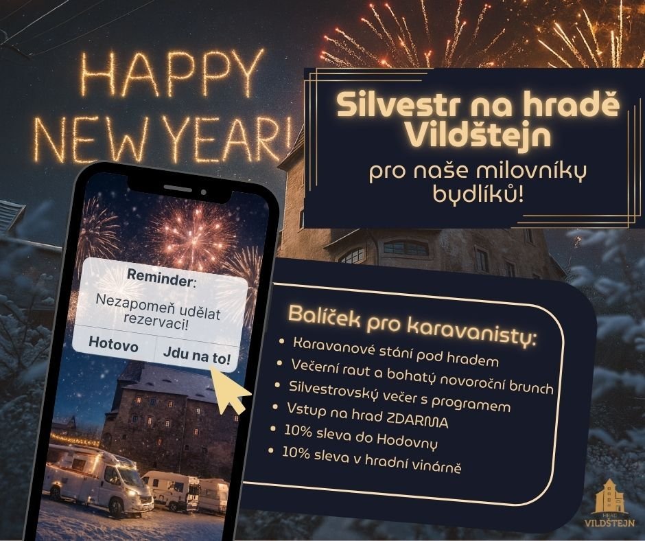  Silvestrovská oslava s kouzlem historie a pohodlím domova