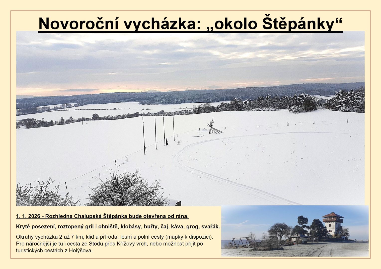 Noworoczny spacer: "wokół Stepanki