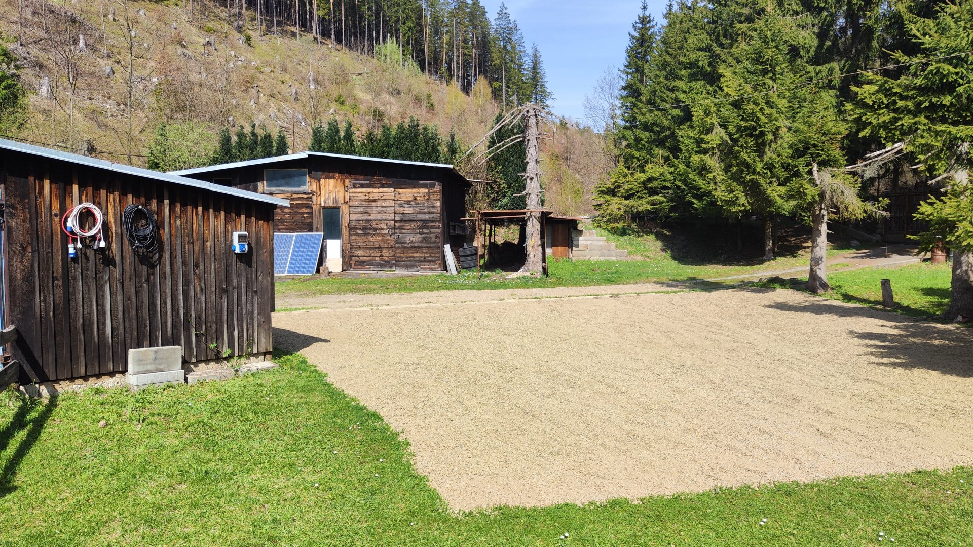 Upravené parkovanie pre karavany
