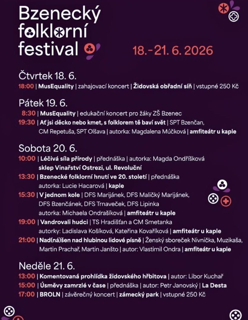 Festiwal folklorystyczny w Bzencu