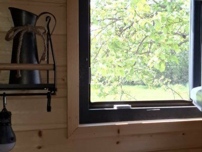 Window screens added