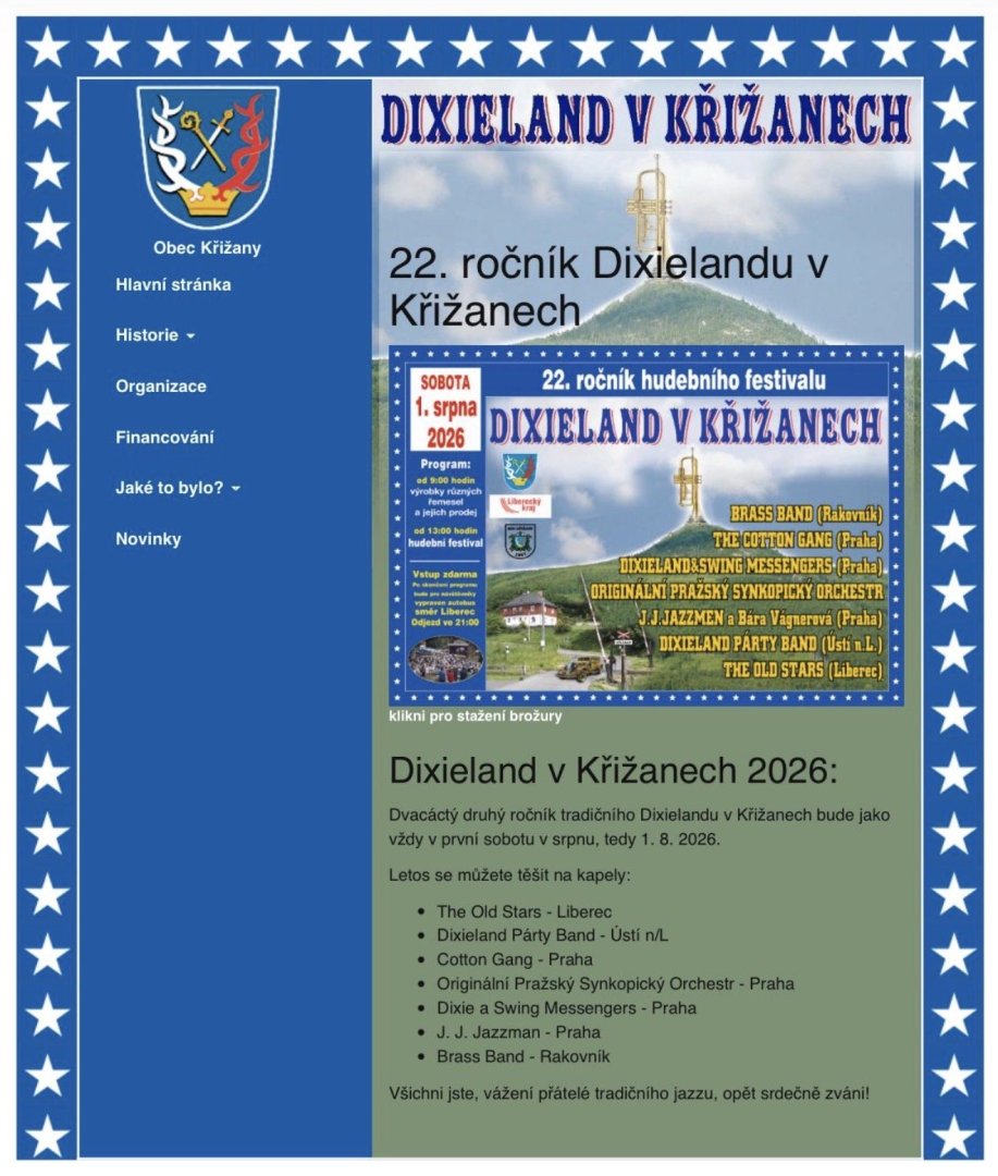 Dixieland-Festival in Křížany