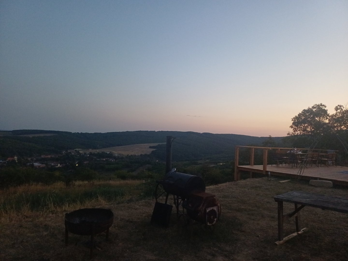 Dusk in a Meadow