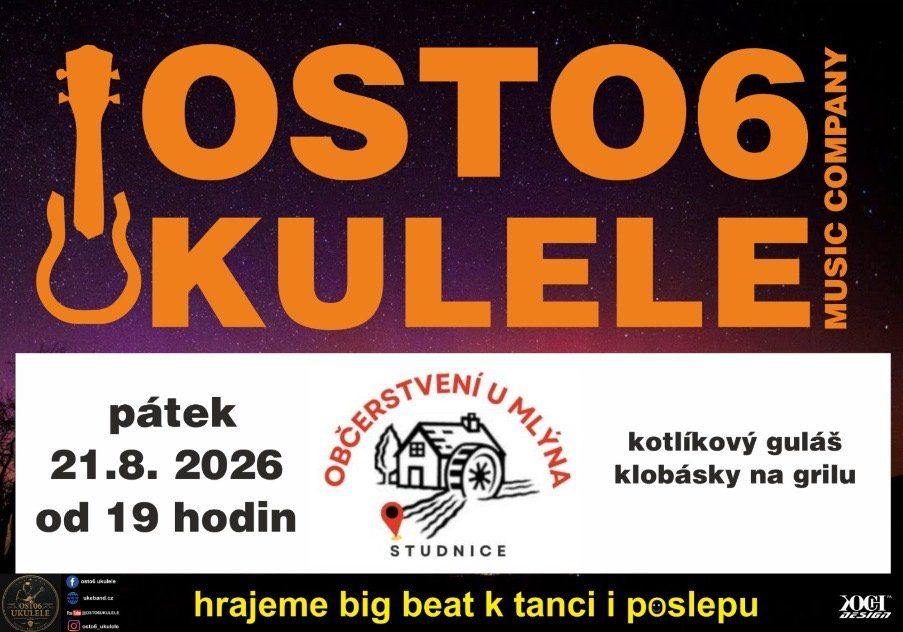 Koncert místní skupiny 