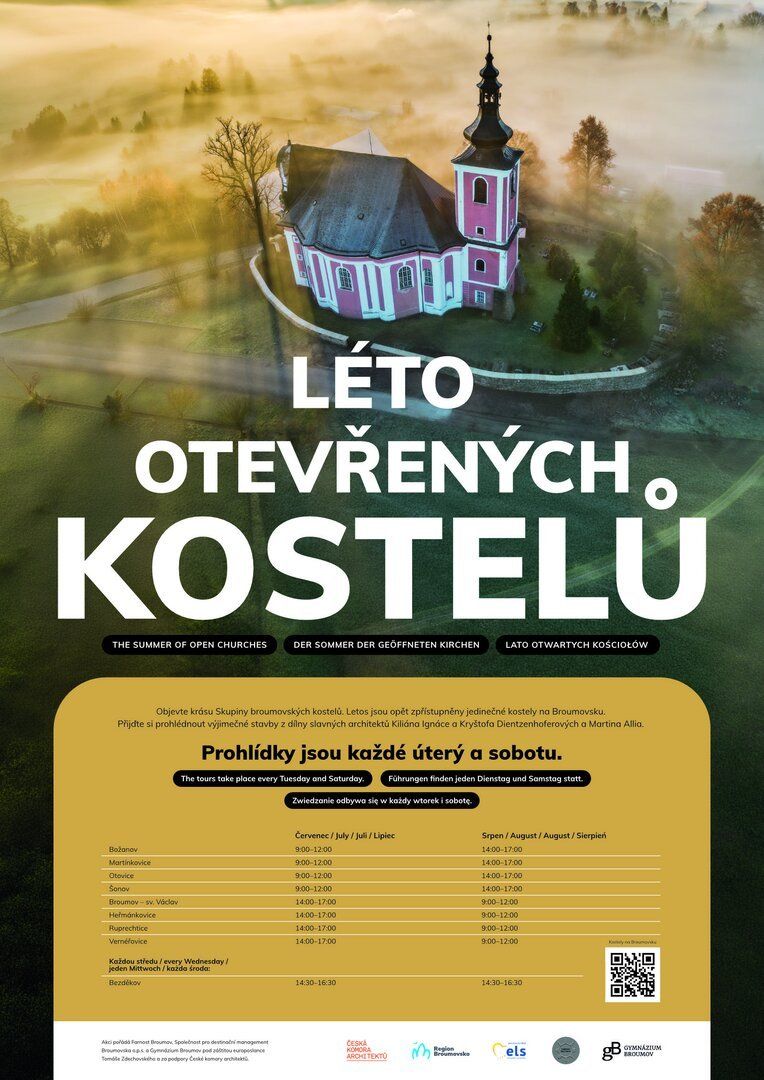 SUMMER OF OPEN CHURCHES IN THE BROUMOV REGION