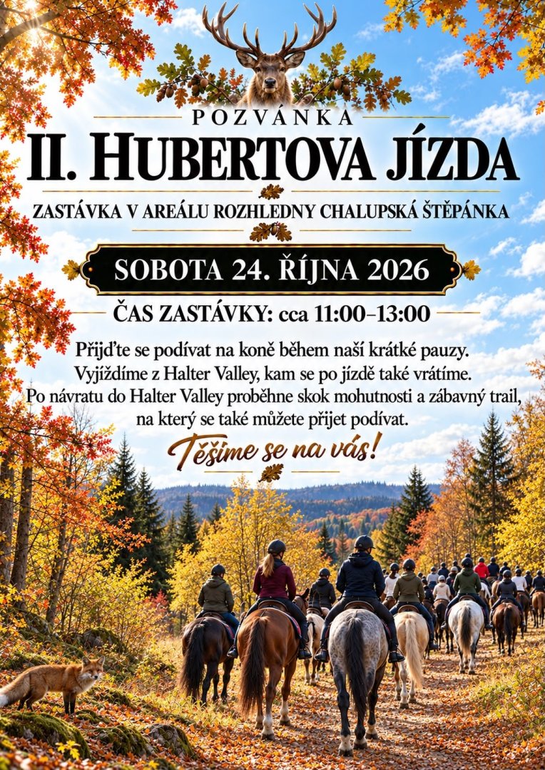 Jazda Huberta w południe 24 października