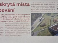 Terrassen von Zvěstov in der Ritter-Zeitung