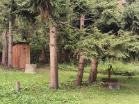 Nowa latryna na dolnym kempingu