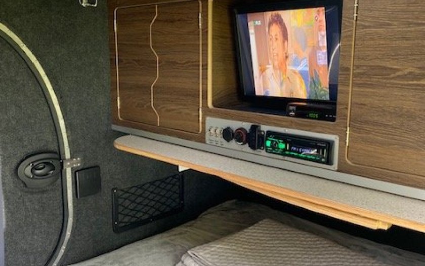 Zabudované TV, rádio 